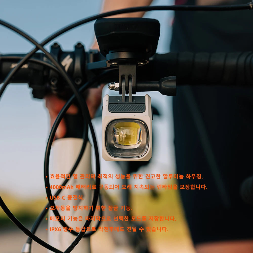 USB-C Rechargeable Headlights,110 Hours Runtime Bicycle Light For Road,Urban