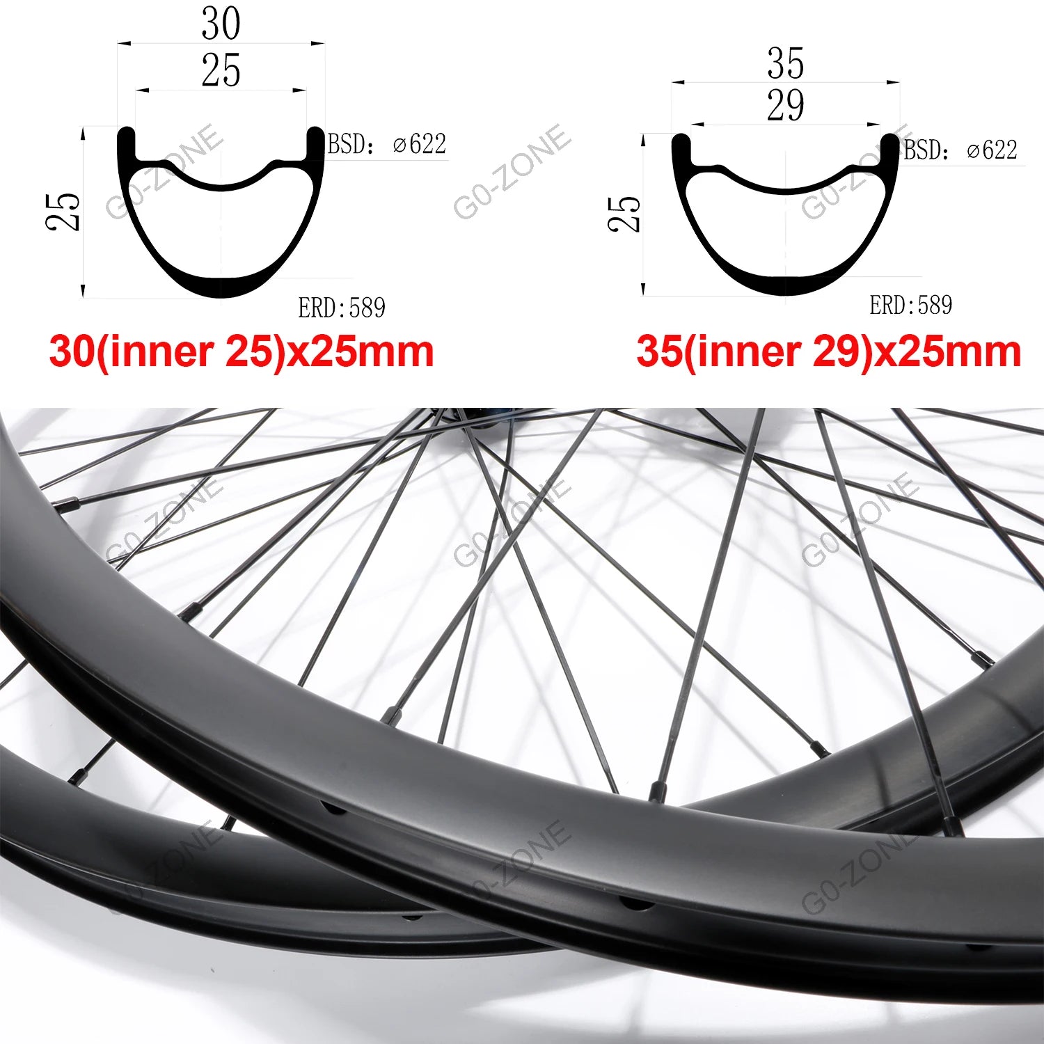 UCI Approved 29er Carbon MTB Wheels DT / Novatec / Koozer / GOZONE Tubeless MTB Wheelset 29 QR / TA / Boost Mountain Bike Wheel