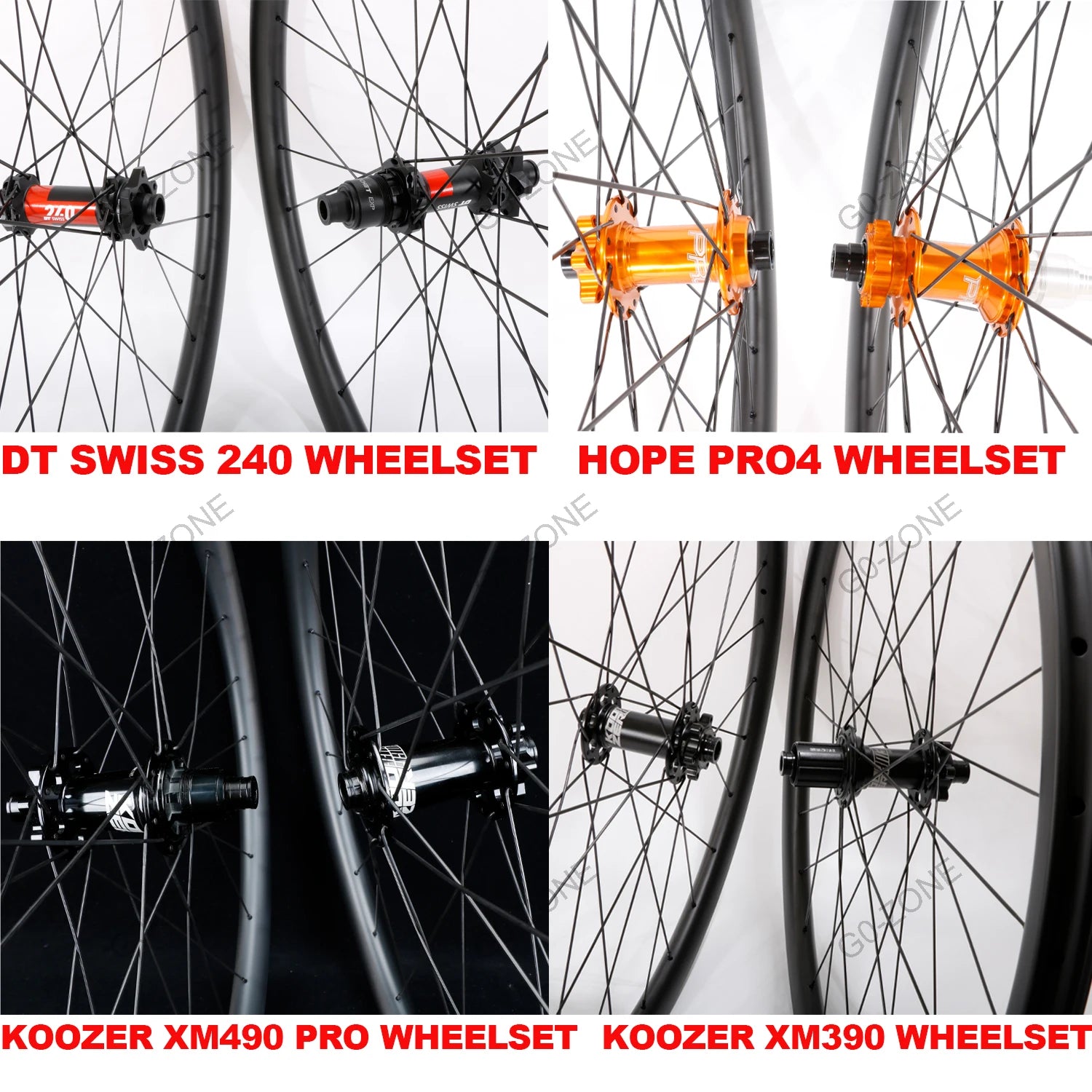 UCI Approved 29er Carbon MTB Wheels DT / Novatec / Koozer / GOZONE Tubeless MTB Wheelset 29 QR / TA / Boost Mountain Bike Wheel