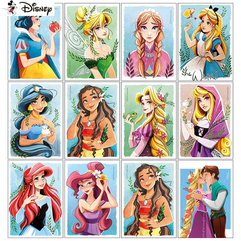 Disney Full diamond Painting "Cartoon princess" Resin Drill Embroidery 5D Diy Diamond Painting Handmade Cross Stitch gift