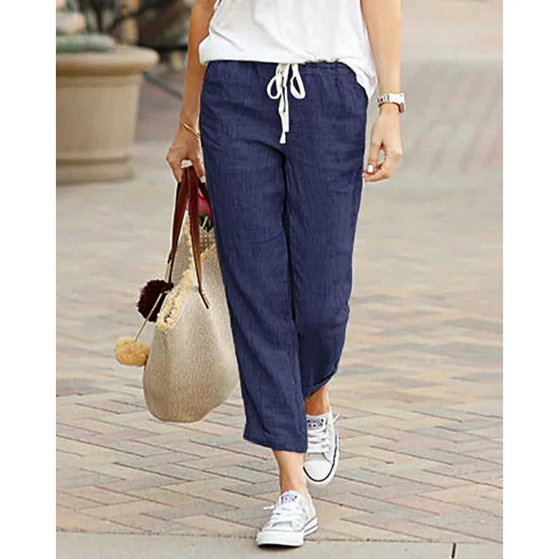 Autumn Cotton Women's Pants