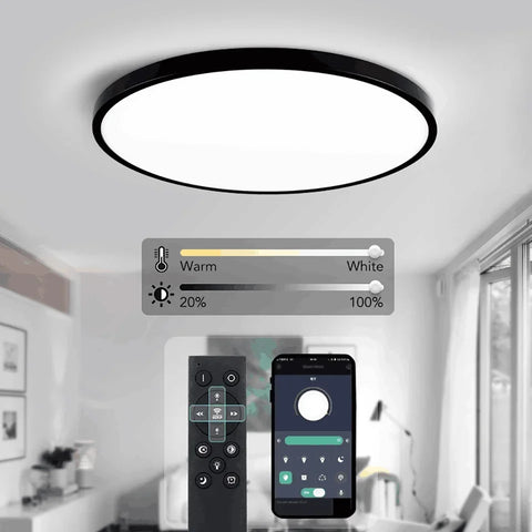 Smart Led Ceiling lamps round Modern led lights  for room Bedroom