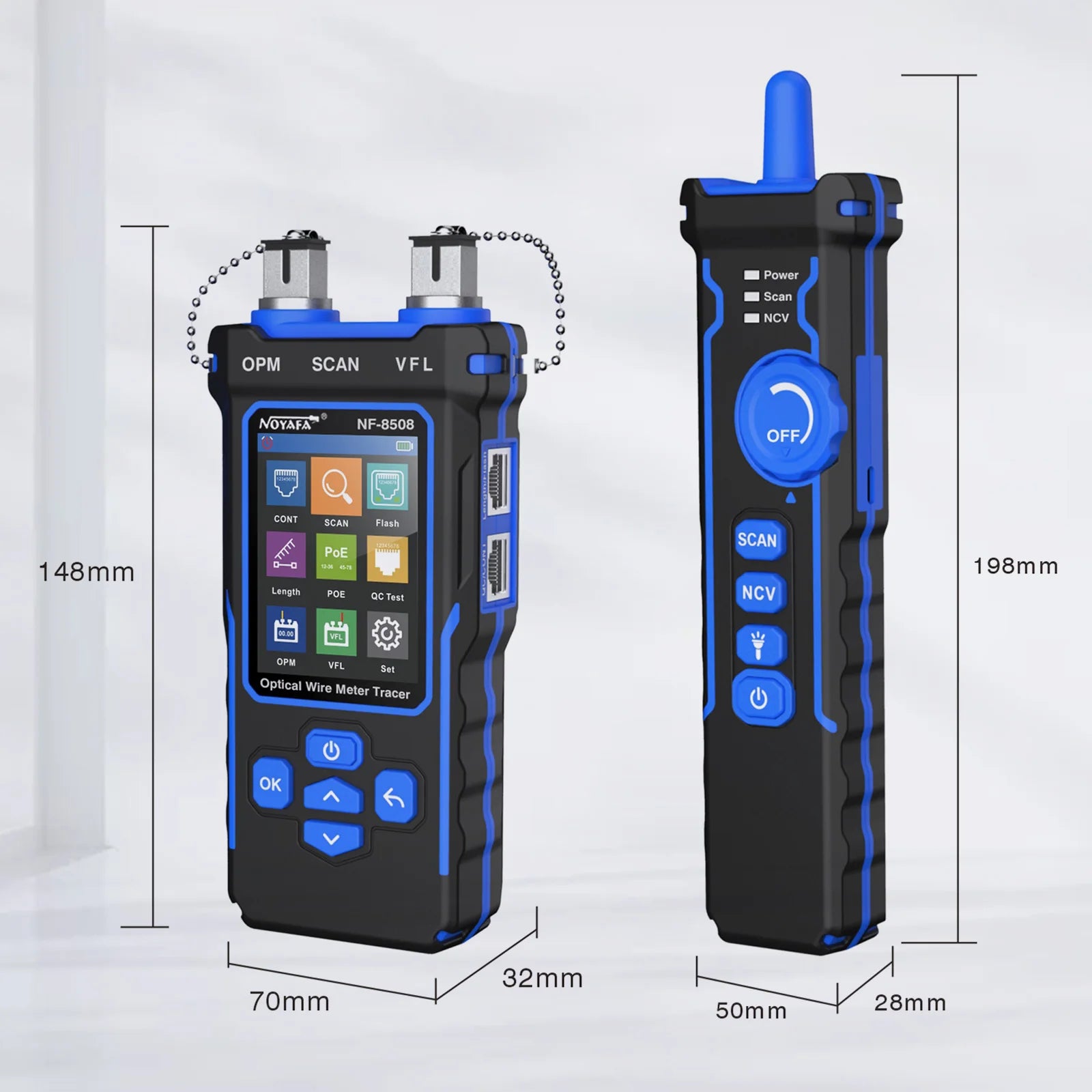 Network Cable Tester Optical Wire Meter