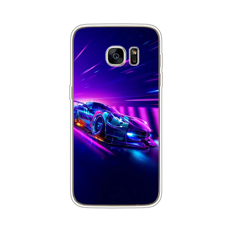 Soft TPU Phone Case For Samsung S7 edge