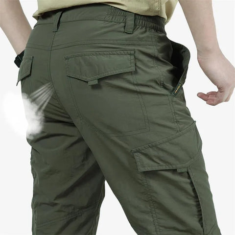 Army Military Long Trousers Male Waterproof Quick Dry Cargo Pants