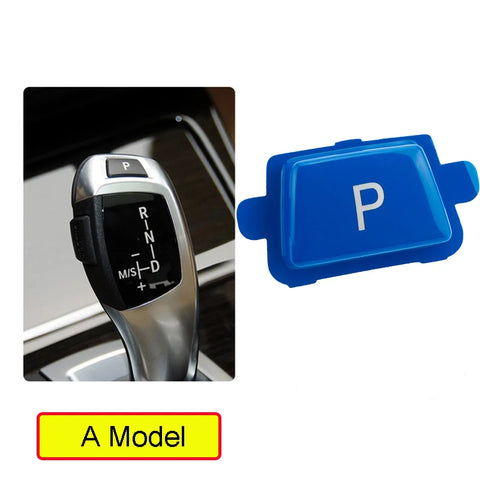 Car Gear Lever Auto Parking Button Letter P Button for BMW 1 2 3 4 5 7 Series F10 F11 F01 F02 X1 X3 X4 F30 F32 F48 F25