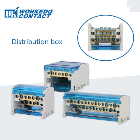 Modular Distribution Block Screw Universal Electric Wire