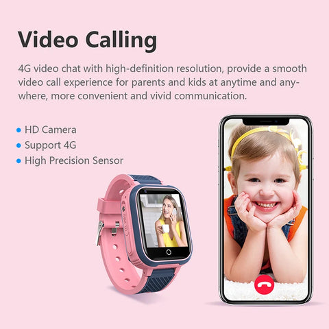 Original LT21 4G Phone Kids Smart Watch GPS Tracker WIFI SOS Video Call Monitor IP67 Waterproof Camera Child Smartwatch Baby