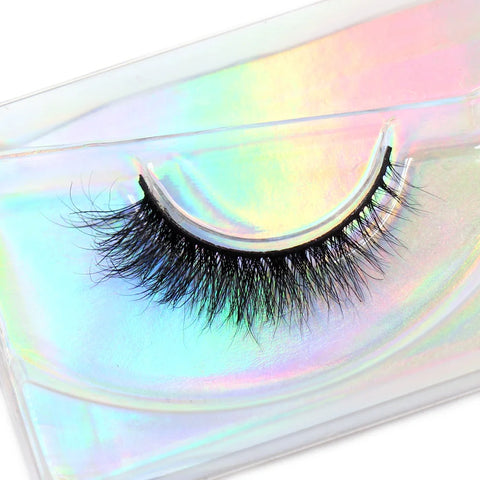 3D Short Mink Eyelashes Natural False Eyelashes