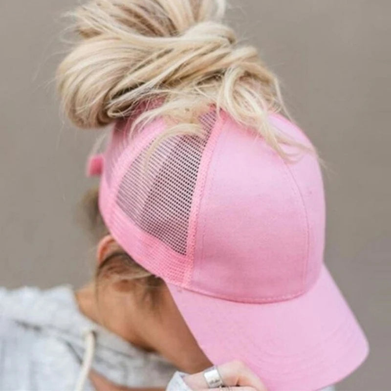 Women Summer Sun Hat Running Snapback Hat