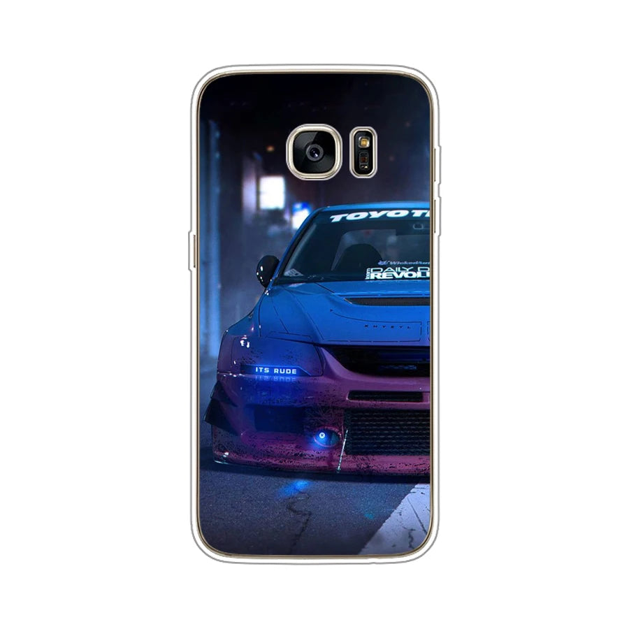 Soft TPU Phone Case For Samsung S7 edge