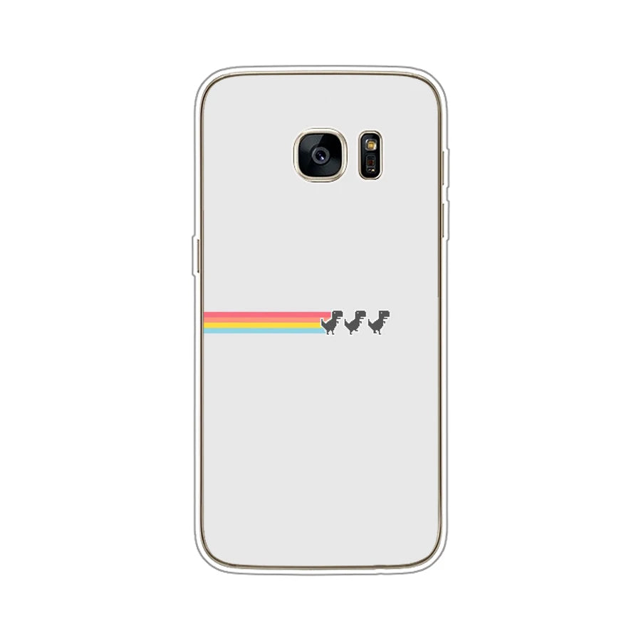 Soft TPU Phone Case For Samsung S7 edge