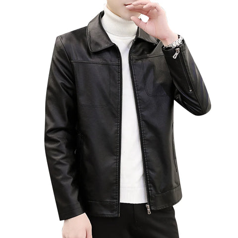 warm leather jackets men