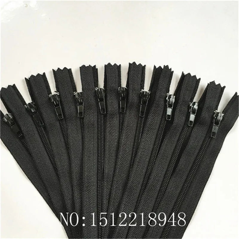 Closed End Nylon Coil Zippers Tailor Sewing Craft