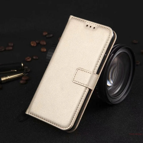 Leather Flip Wallet Case For Samsung Galaxy S7 Edge