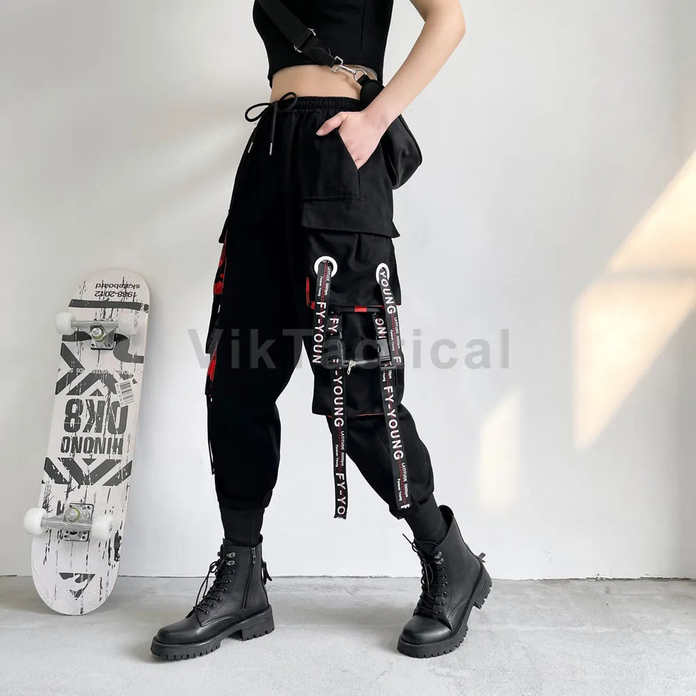 Women Cargo Pants 2023 High Waist Streetwear