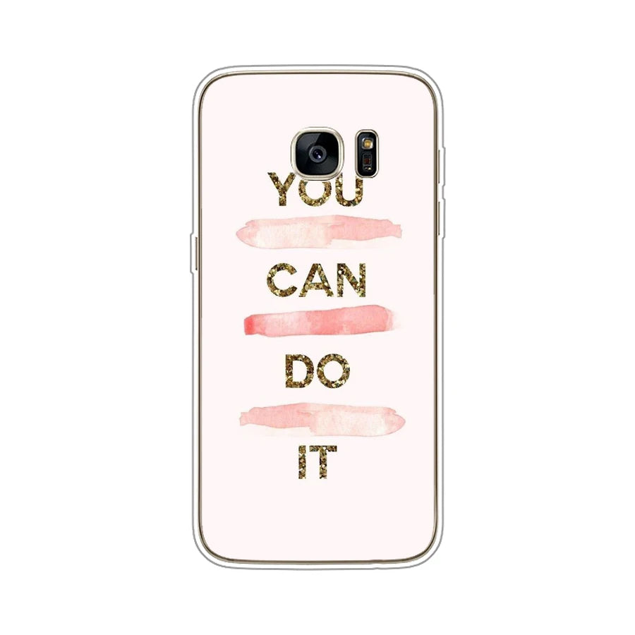 Soft TPU Phone Case For Samsung S7 edge