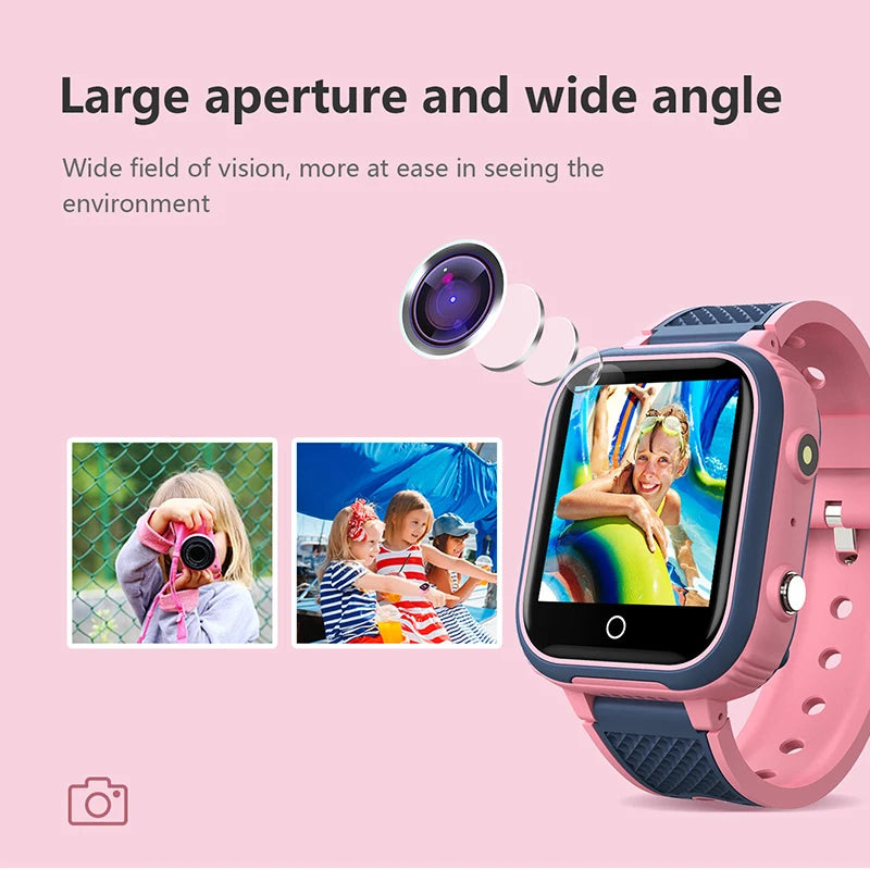 Original LT21 4G Phone Kids Smart Watch GPS Tracker WIFI SOS Video Call Monitor IP67 Waterproof Camera Child Smartwatch Baby