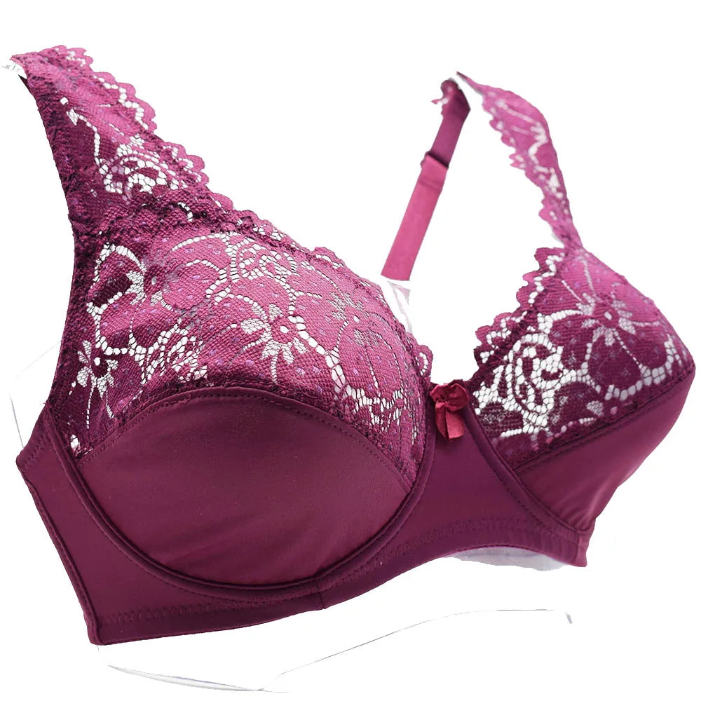 Women Plus Size Bra Breathable Sexy Lingerie Female Underwear