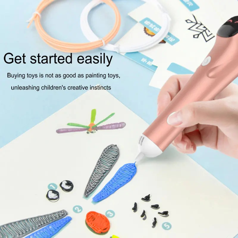 3D Pen Low Temperature 1.75mm PCL Filament