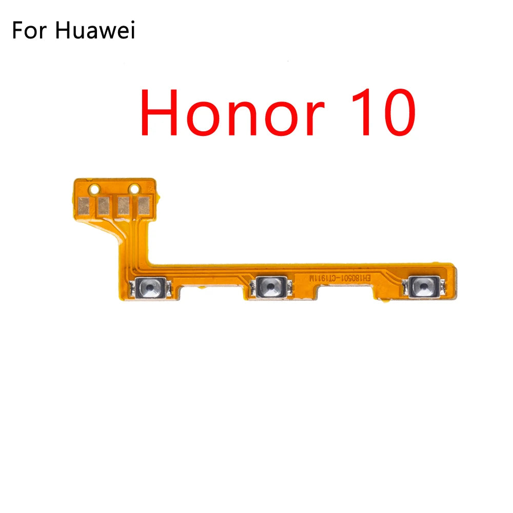 Power ON OFF  Button Flex Cable Ribbon For HuaWei Honor 8 8C 9 10 Lite 8X max  Mute Silence Volume Key Part