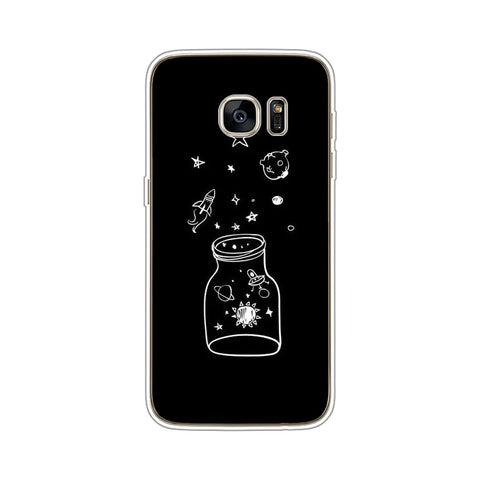 Soft TPU Phone Case For Samsung S7 edge