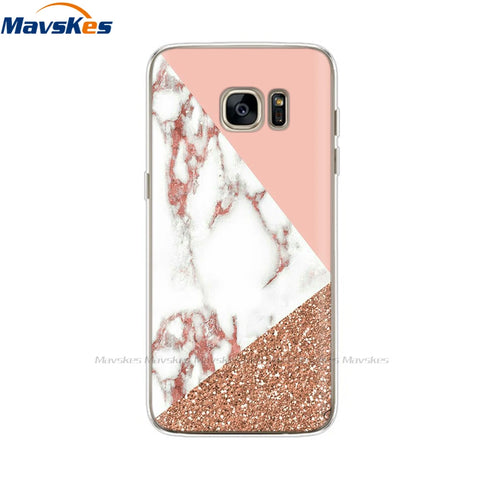 Cartoon Silicone Case For Samsung Galaxy S7