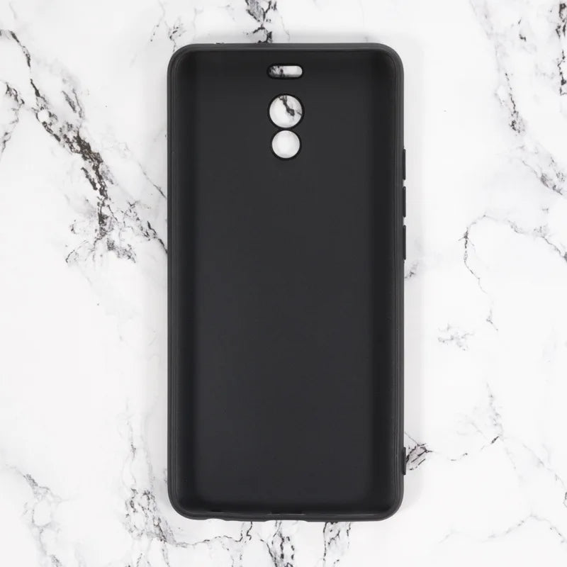 Black Soft Silicone Funda Meizu M6 Note Case 5.5 Inch Soft TPU Good Quality Coque For Meizu M6 Note Cover