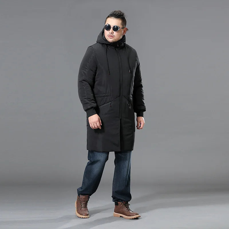 Autumn Winter Jackets Thick Warm Plus Long Parkas