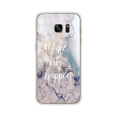 Soft TPU Phone Case For Samsung S7 edge