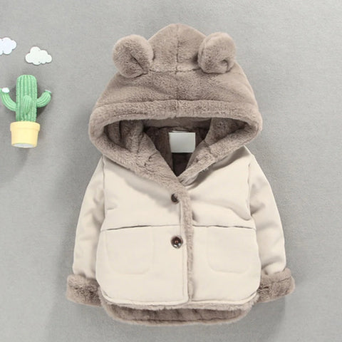 Cold Winter Baby Girls Jackets for Infants