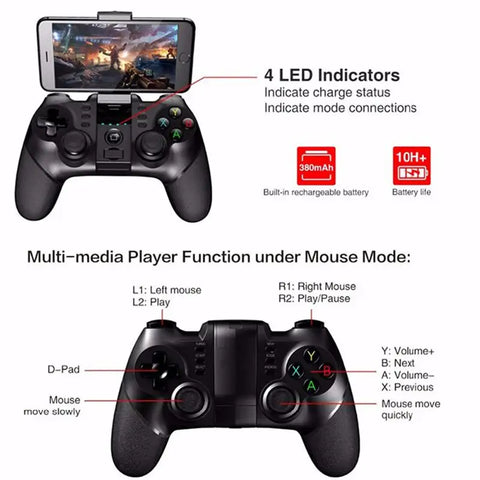 Wireless Bluetooth Controller gamepad Control