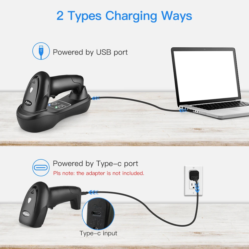 Wireless Barcode Scanner Reader