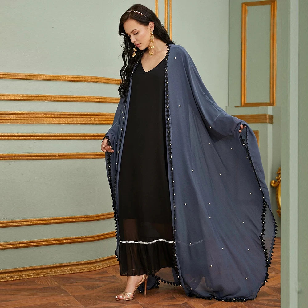 Kaftan Dubai Abaya Kimono Cardigan Hijab