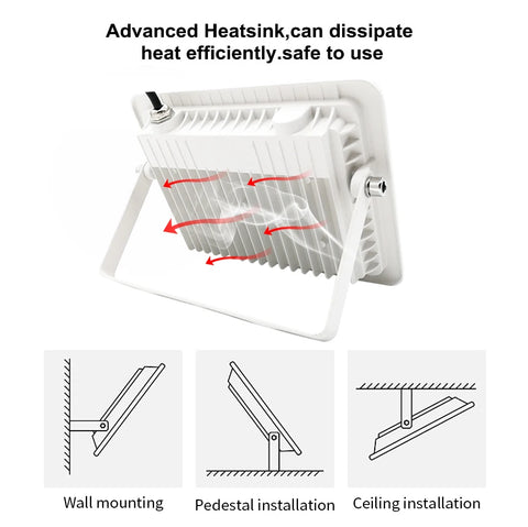 LED Spotlight Outdoor IP68 Waterproof Flood Light