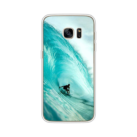 Soft TPU Phone Case For Samsung S7 edge