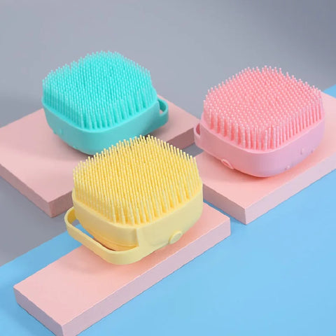 Pet Bath Brush Puppy Big Dog Cat Bath Massage Gloves Brush Soft Safety Silicone Pet Accessories for Dogs Cats Tools Products