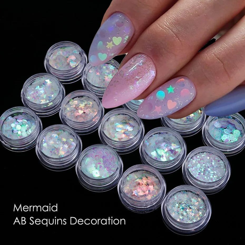 Spangles Glitter Decoration for Nails Art Design Manicure