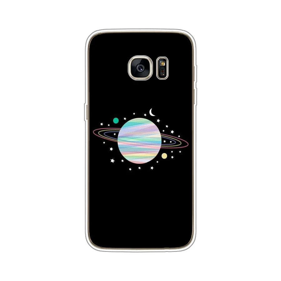 Soft TPU Phone Case For Samsung S7 edge