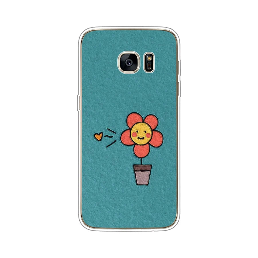 Soft TPU Phone Case For Samsung S7 edge