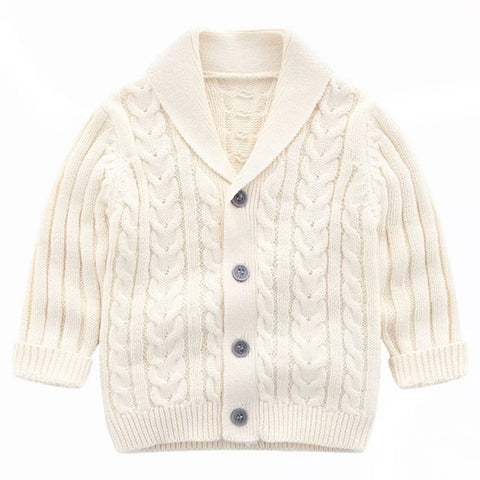 2022 Kids Jacket Handsome Baby Boys Knitting Sweaters Children Clothing Girls Cardigan Baby Spring Autumn Outfit Coat Costumes