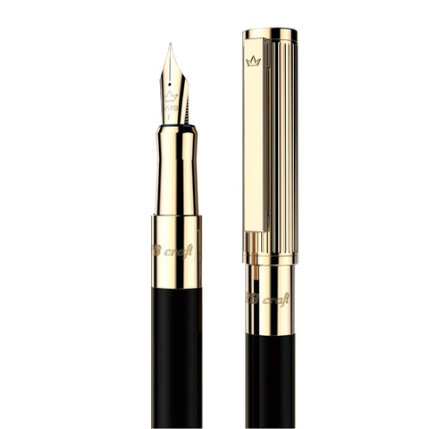 24K Gold Plating High Quality Business Office Metal Ink Pens Gift Classic