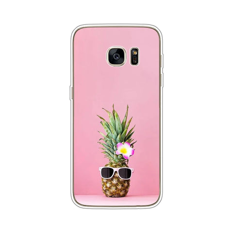 Soft TPU Phone Case For Samsung S7 edge