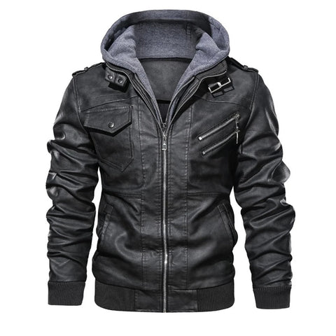 Men's PU Leather Jacket