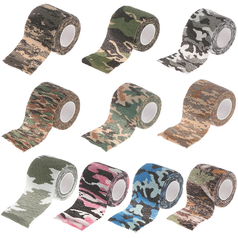 Multi-functional Camo Tape Non-woven Self-adhesive Camouflage Hunting