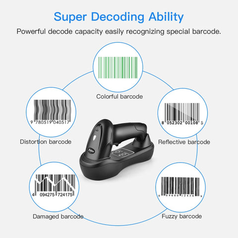 Wireless Barcode Scanner Reader