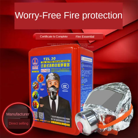 Anti-smoking Fire Dust Carbon Respirator