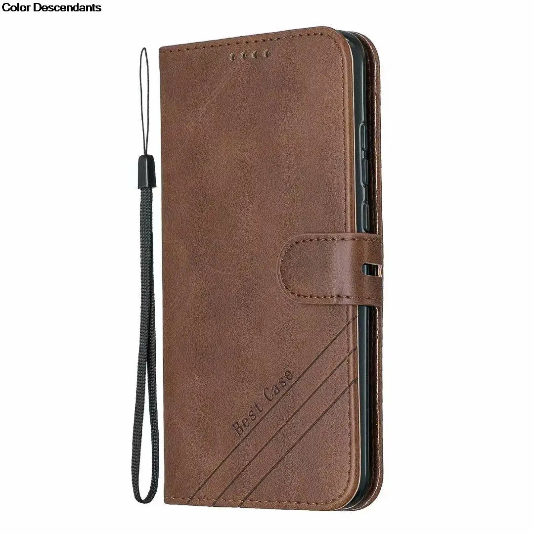 Leather Flip Case For Samsung