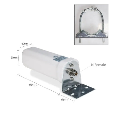 3G 4G LTE External Antennna Outdoor with 5m Dual SlIder SMA Connector for 3G 4G Router Modem