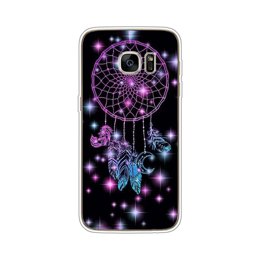 Soft TPU Phone Case For Samsung S7 edge